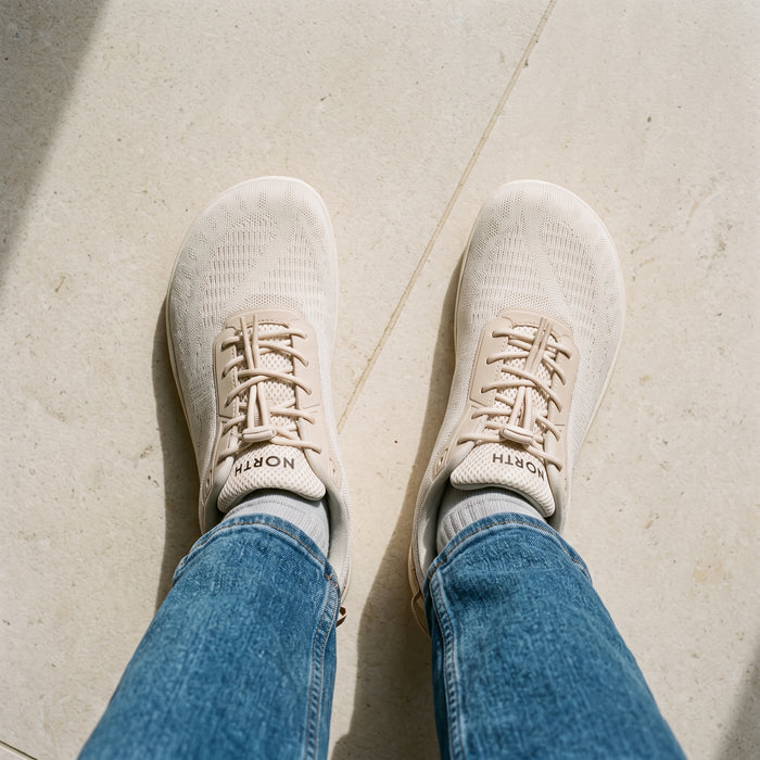 A wide toebox