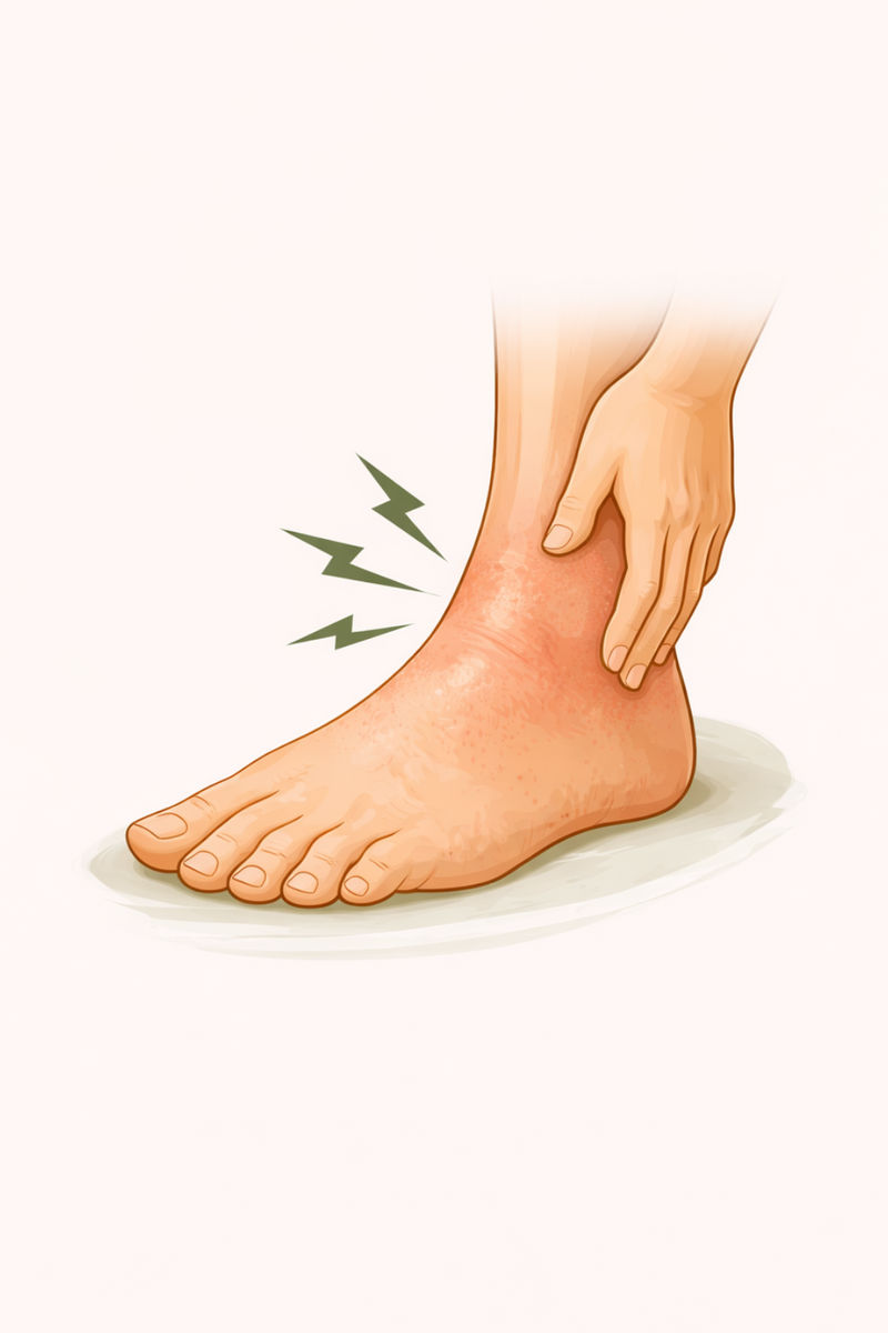 Swollen feet
