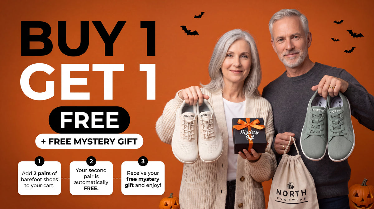 Halloween Buy 1, Get 1 Free at North Footwear